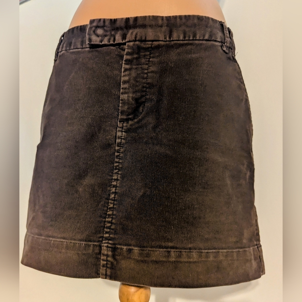 GAP Size 12 Corduroy Skirt Vintage Brown